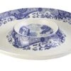 Spode Blue Italian Chip & Dip Bowl