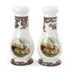 Spode Woodland Salt & Pepper, Rabbit