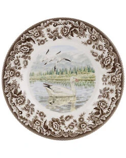 Spode Woodland Snow Goose Salad Plate Home