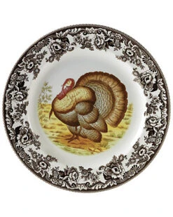 Spode Woodland Turkey 10.5in Dinner Plate Home
