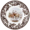 Spode Woodland American Wildlife Elk Dinner Plate Home -Spode 3010525807 RLLD 1