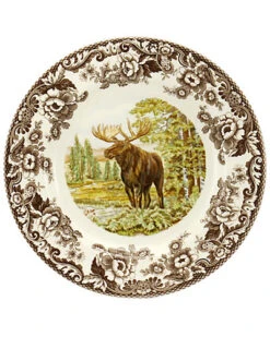 Spode Woodland Majestic Moose Dinner Plate Home