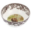 Spode Woodland Majestic Moose Round Salad Bowl Home -Spode 3010525839 RLLD 1