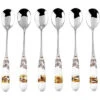 Spode Woodland Cutlery Set Of 6 Tea Spoons Home -Spode 3010525851 RLLD 1