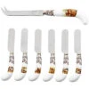 Spode Woodland Rabbit Cutlery Cheese Knife & 6 Spreaders Home -Spode 3010525853 RLLD 1