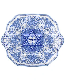 Spode Judaica Matzoh Plate Home