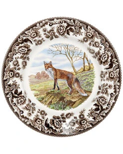 Spode Woodland Red Fox Salad Plate Home