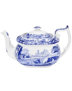 Spode Blue Italian Teapot Home