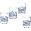 Spode Blue Italian Set Of 4 Double Old Fashioned Glasses Home -Spode 3010689924 RLLD 1