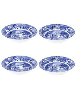 Spode Blue Italian Cereal Bowls Set Of 4 Home