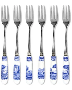 Spode Set Of 6 Pastry Forks Home