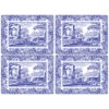 Spode Set Of Four Blue Italian Placemats Home