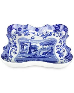 Spode Blue Italian Devonia Tray Home
