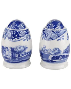 Spode Blue Italian Salt & Pepper Set Home