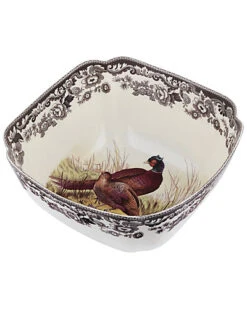 Spode Woodland Pheasant Deep Serving Bowl Home
