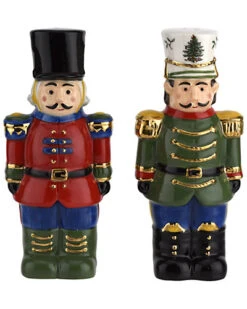 Spode Christmas Tree Nutcracker Salt & Pepper Set Home
