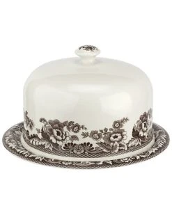 Spode Woodland 2pc Serving Platter With Dome Home