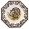 Spode Woodland Turkey Octagonal Plate Home -Spode 3050505916 RLLD 1