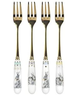 Spode Meadow Lane Set Of 4 Pastry Forks Home