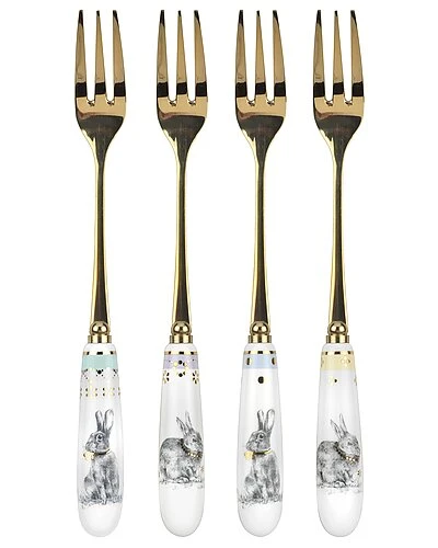 Spode Meadow Lane Set Of 4 Pastry Forks Home 3 Spode Meadow Lane Set Of 4 Pastry Forks Home