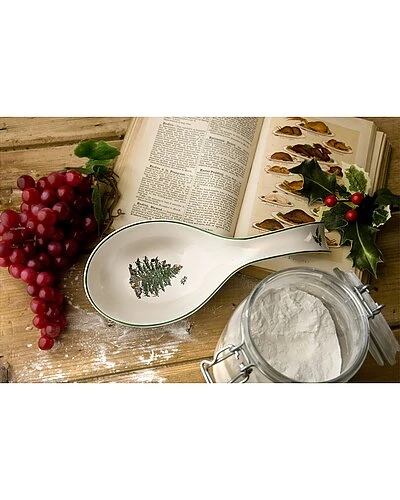 Spode Christmas Tree Spoon Rest Home 4 Spode Christmas Tree Spoon Rest Home - Image 2