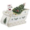 Spode Christmas Tree Rudolph Cookie Jar Home -Spode 3050505947 RLLD 1