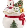 Spode Christmas Tree Rudolph Candy Bowl Home