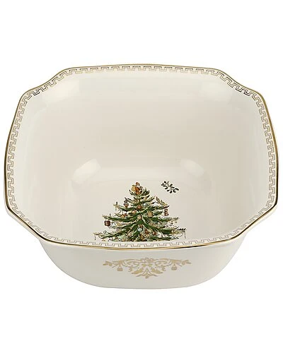 Spode Christmas Tree Gold Square Bowl Home 3 Spode Christmas Tree Gold Square Bowl Home