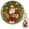 Spode Christmas Tree 2pc Cookies For Santa Plate & Bottle Home -Spode 3050505968 RLLD 1
