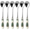 Spode Christmas Tree Set Of 6 Teaspoons Home -Spode 3050565376 RLLD 1