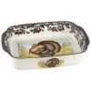 Spode Woodland Turkey Handled Lasagna Dish Home -Spode 3050605928 RLLD 1