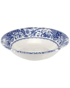 Spode Blue Italian Brocato Cereal Bowl 8in. Home