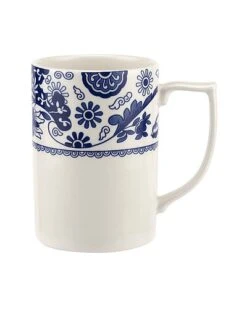 Spode Blue Italian Brocato 12oz Mug Home