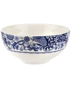 Spode Blue Italian Brocato Bowl 6.5In Home