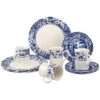 Spode Blue Italian Brocato 12pc Set Home -Spode 3050941930 RLLD 1
