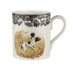 Spode Woodland 16 Oz Mug - Flat Coated Pointer