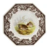 Spode Woodland 9.5" Octagonal Plate - Quail -Spode 872830