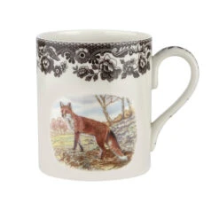 Spode Woodland 16 Oz Mug - Red Fox