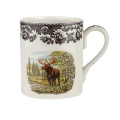Spode Woodland 16 Oz Mug - Moose