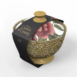 Spode Creatures Of Curiosity Sugar Bowl With Lid - 7oz Fine China Bowl With Hand-Painted 22-Carat Gold Decal & Leopard Motif -Spode GUEST 077125be 0375 4b4c 9f64 c57322c7d6d3