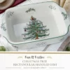 Spode Christmas Tree Rectangular Handled Dish -Spode GUEST 0a4568bc 65f8 4872 8a24 59de593aff78