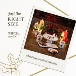 Spode Kit Kemp Doodle 10.7" Cake Stand - Best In Snow Doodle - Whimsical Santa Illustration, Fine China Cake Display For Elegant Dessert Presentation 14 Spode Kit Kemp Doodle 10.7" Cake Stand - Best In Snow Doodle - Whimsical Santa Illustration, Fine China Cake Display For Elegant Dessert Presentation -Spode GUEST 0bf8dd73 c428 499c 925a 33431e06746a