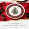 Spode Christmas Tree Lazy Susan - Tartan Plaid, Non Skid 360 Degree Rotation, Holiday Space Saver For Kitchen, Cabinet, Pantry -Spode GUEST 0c6144d2 1f29 4591 a4e0 dae2395ad156