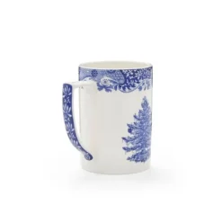 Spode Blue Italian Christmas Mug, 12oz - Elegant Holiday Drinkware With Iconic Christmas Tree Motif, Dishwasher & Microwave Safe Festive Mug -Spode GUEST 1072b41f 2183 4936 89a3 a436380aba68