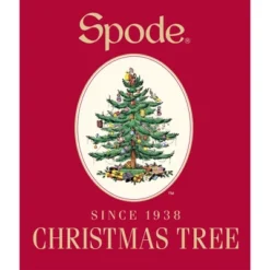 Spode Christmas Tree Gold Salad Plate, 8-Inch Porcelain Dinner & Appetizer Plate, Microwave & Dishwasher Safe, Festive Collectible Seasonal Plate -Spode GUEST 1dccfab9 5e82 4776 a011 4d52291df62a
