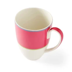 Kit Kemp By Spode 17oz Calypso Mug, Vibrant Colors, Porcelain, Dishwasher And Microwave Safe, For Coffee And Tea, Fabulous Gift, Home Or Office Use -Spode GUEST 29c1f2ae bbd6 45d8 966e d864dbc5e2af