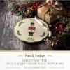 Spode Christmas Tree Nutcracker Cheese Platter With Knife - 9" Porcelain Holiday Serving Tray For Charcuterie - Dishwasher & Microwave Safe -Spode GUEST 33eb7fef 04d0 4a5a 9984 f690eaa1c1f7