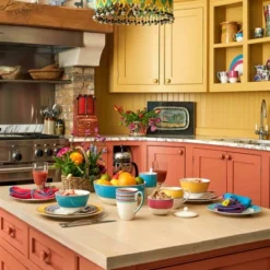 Kit Kemp By Spode 17oz Calypso Mug, Vibrant Colors, Porcelain, Dishwasher And Microwave Safe, For Coffee And Tea, Fabulous Gift, Home Or Office Use -Spode GUEST 3a0b86c3 30e7 4a35 9887 a26c6bb55d9c