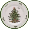 Spode Christmas Tree Melamine Salad Plate (Set Of 4) - 8 Inch Shatterproof Serving Plate - Festive Tableware, Dishwasher Safe Dinnerware -Spode GUEST 3f97cba3 0bb3 443f b4b8 9778c3ca166f