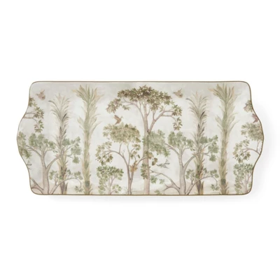 Spode Kit Kemp 12" Tall Trees Serving Tray, Enchanted Forest Design, Porcelain, Dishwasher And Microwave Safe, Ideal For Salad, Snacks, And Appetizers 7 Spode Kit Kemp 12" Tall Trees Serving Tray, Enchanted Forest Design, Porcelain, Dishwasher And Microwave Safe, Ideal For Salad, Snacks, And Appetizers - Image 5